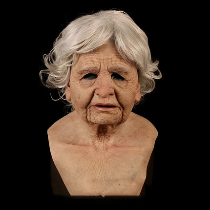 Latex Old Man Mask and More Characters – image 17