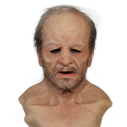 Halloween Costume Mask for Adults, Realistic Halloween Masks with Movable Mouth – image 14