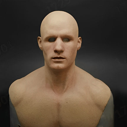Halloween Costume Mask for Adults, Realistic Halloween Masks with Movable Mouth – image 19