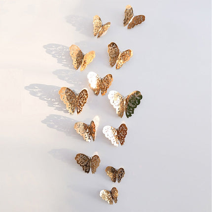 3D Butterfly Wall Decor, Metallic Butterfly Wall Stickers – image 8