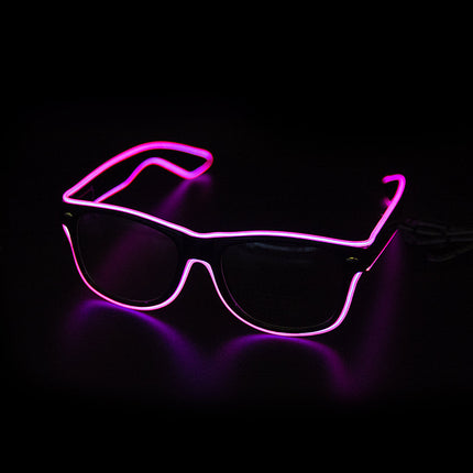 Neon Glasses with LED Lighting Modes | Colorful Tech Accessory for Parties and Events