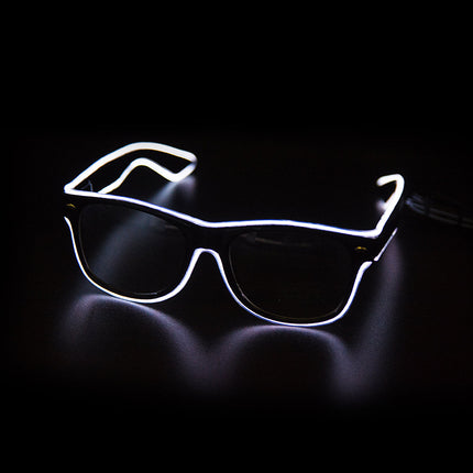 Neon Glasses with LED Lighting Modes | Colorful Tech Accessory for Parties and Events