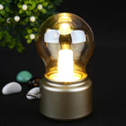 Retro Desk Lamp with USB Charger & LED Bulbs | Vintage Handheld Light for Home and Travel