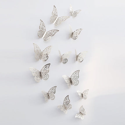 3D Butterfly Wall Decor, 3D Wall Art and Window Stickers for Home and Party Decoration – image 13