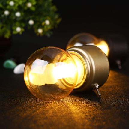 Retro Desk Lamp with USB Charger & LED Bulbs | Vintage Handheld Light for Home and Travel