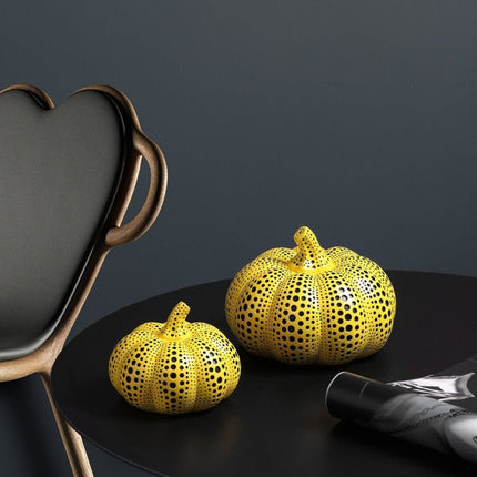 Pumpkin Sculpture, Living Room Decor