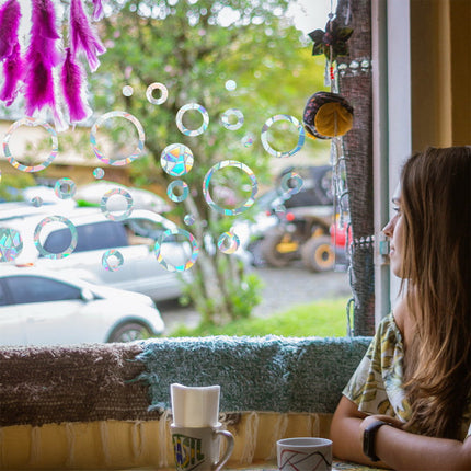 Sun Catchers with Static Cling Design for Beautiful Rainbow Displays | Easy Setup for Personalized Home Decor