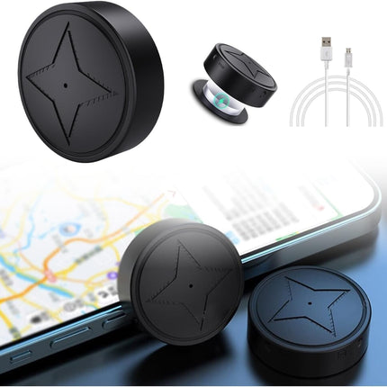 GPS Tracker for Car, Vehicle GPS Tracker No Subscription, Magnetic Tracking Device for Car and Motorcycle