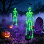 2pcs Green Lights
