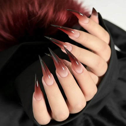Halloween Glam | Reusable Press-On Nails with Claw Shape Design | Perfect for Costume Parties 5
