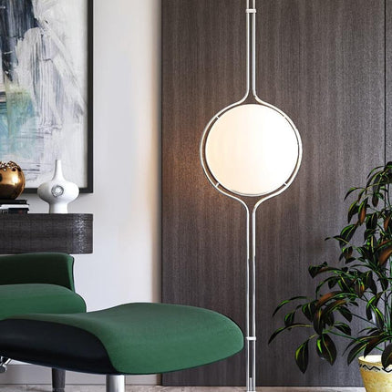 Halo Beam | Floor to Ceiling Lamp with Adjustable Height & Warm Glow | Modern Lighting for Stylish Spaces 1