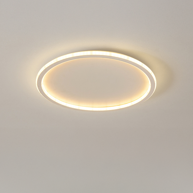 Halo Collection | Flush Mount Ceiling Light with Integrated LED | Scandinavian Minimalist Design for Modern Interiors 1