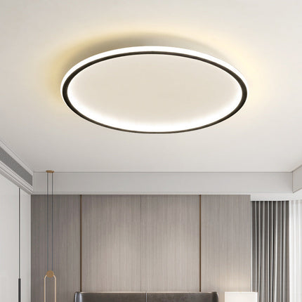 Halo Collection | Flush Mount Ceiling Light with Integrated LED | Scandinavian Minimalist Design for Modern Interiors 8