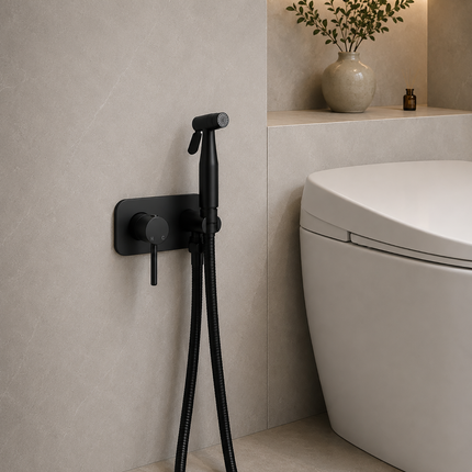 Handheld Bidet Sprayer for Toilet, Stainless Steel Bidet Sprayer with Hot and Cold Mixer – image 4