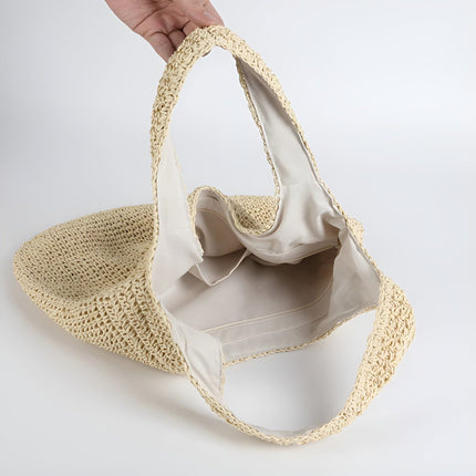 Handbags | Women's Straw Tote Bag with Spacious Design | Versatile Summer Accessory for Effortless Style 3