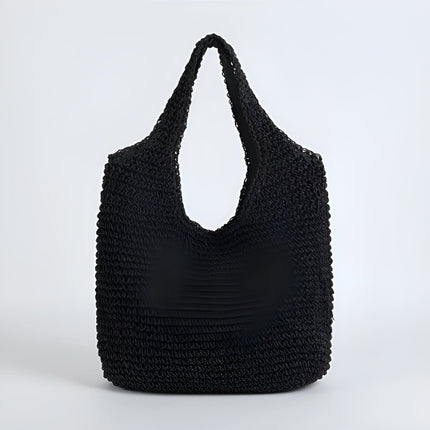 Handbags | Women's Straw Tote Bag with Spacious Design | Versatile Summer Accessory for Effortless Style 4