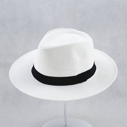 Handcrafted Straw Panama Hat with UPF 50+ Sun Protection | Lightweight & Stylish for Summer Adventures 0