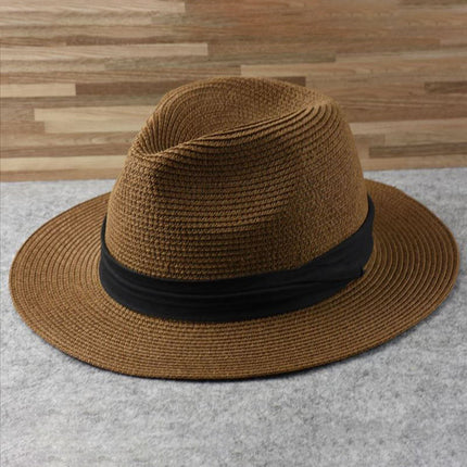 Handcrafted Straw Panama Hat with UPF 50+ Sun Protection | Lightweight & Stylish for Summer Adventures 11