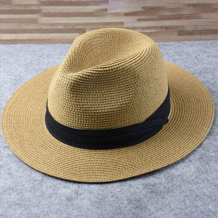 Handcrafted Straw Panama Hat with UPF 50+ Sun Protection | Lightweight & Stylish for Summer Adventures 3