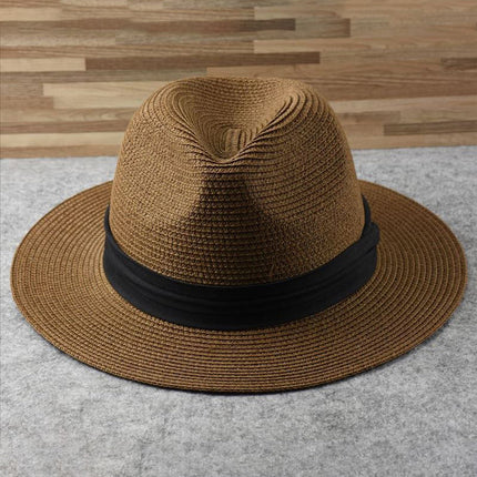 Handcrafted Straw Panama Hat with UPF 50+ Sun Protection | Lightweight & Stylish for Summer Adventures 4