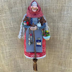 Witch with red skirt