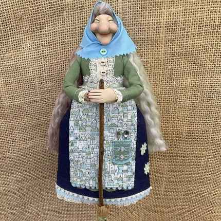 Kitchen Witch Doll, Handmade Cloth Doll for Kitchen Decor – image 10