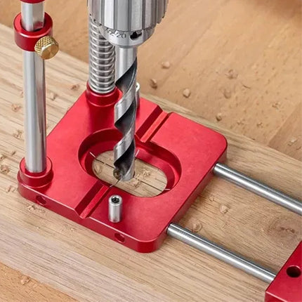 Handheld Drill Guide Jig with Adjustable Depth Stop | Portable Tool for Precision Woodworking 2
