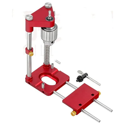 Handheld Drill Guide Jig with Adjustable Depth Stop | Portable Tool for Precision Woodworking 4