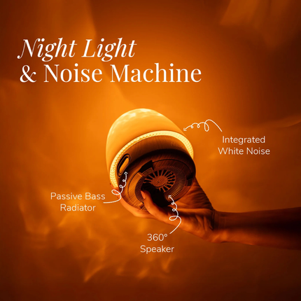 Smart Ambient Light and Sound Lamp for Sleep, White Noise for Sleeping – image 4