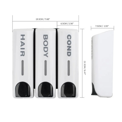 Wall Mounted Soap Dispenser, Bathroom Soap Dispenser for Shampoo and Body Wash – image 25