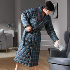 Checked Blue / 4XL