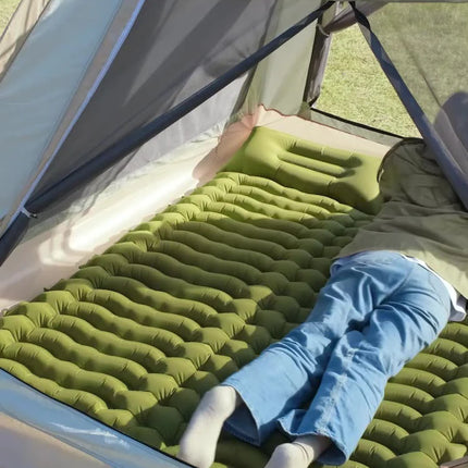 Adventure Gear | Inflatable Camping Sleeping Pad with Self-Inflating Design | Lightweight Travel Mattress for Outdoor Comfort