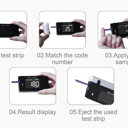 Blood Sugar Monitor, Home Cholesterol Test – image 7