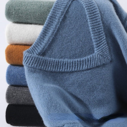 Mens Sweater Pullover, Crew Neck Sweater Men – image 5