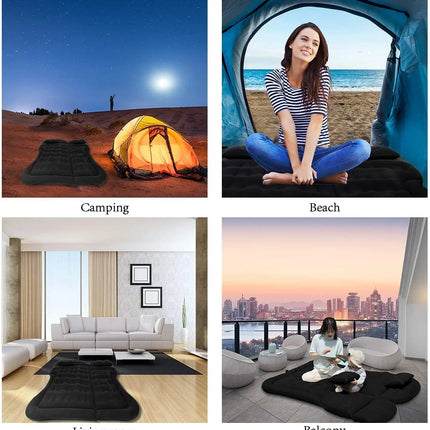 ComfortNest | Portable Inflatable Car Mattress with Sturdy Design | Foldable Bed for Travel and Outdoor Use