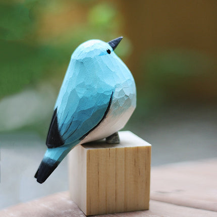 Wooden Bird Ornaments, Bird Lover Gift – image 10
