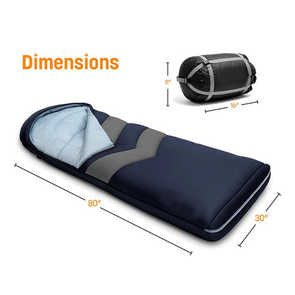 AirPack Sleeper | Custom Inflatable Sleeping Bag with Built-in Pad & Pillow | Ultimate Comfort for Camping Adventures