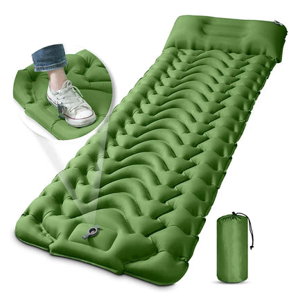 ComfortRest | Inflatable Camping Sleeping Pad with 10cm Thickness | Self-Inflating Air Mattress for Outdoor Adventures