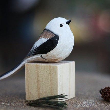 Wooden Bird Ornaments, Scandinavian Bird Figurines for Home Decor – image 12