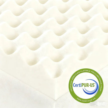 Comfort Rest | Memory Foam Mattress Topper with Gel Infusion | Pressure-Relieving Design for Ultimate Sleep Comfort