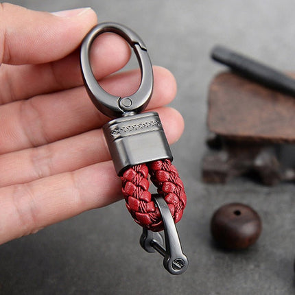 Keychains for Car Keys, Woven Car Keychain with Metal Key Ring – image 4