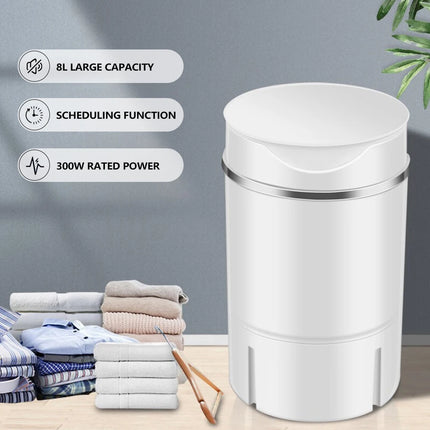 Compact Mini Washing Machine | Semi-Automatic Single Drum Design for Efficient Laundry