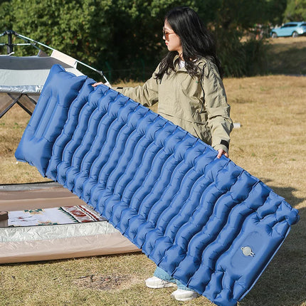 ComfortRest | Inflatable Camping Sleeping Pad with 10cm Thickness | Self-Inflating Air Mattress for Outdoor Adventures