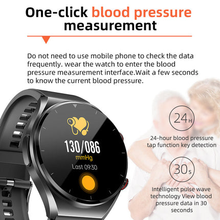 HealthGuard Pro | Smartwatch with Blood Glucose & ECG Monitoring | Advanced Health Tracker for Daily Wellness Insights 8