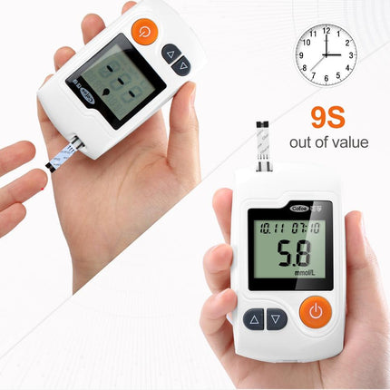 HealthTrack | Blood Glucose Meter with 100 Test Strips | Accurate Monitoring for Health Management 5