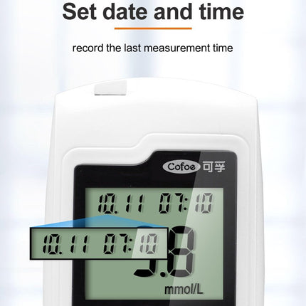 HealthTrack | Blood Glucose Meter with 100 Test Strips | Accurate Monitoring for Health Management 6