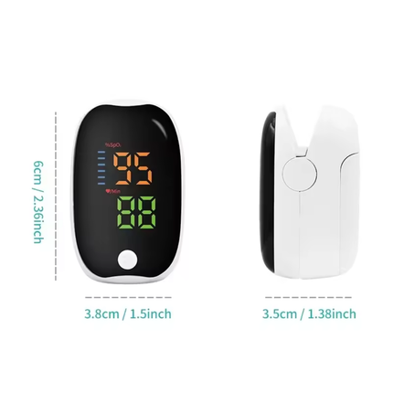 HealthTrack | Blood Glucose Monitor & Pulse Oximeter with LED Display | Compact Design for Accurate Health Monitoring 2