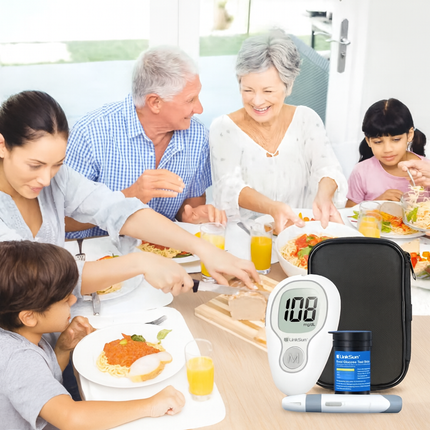 HealthTrack | Digital Blood Glucose Meter with Clear LCD Display | Compact Testing Kit for Accurate Monitoring 2