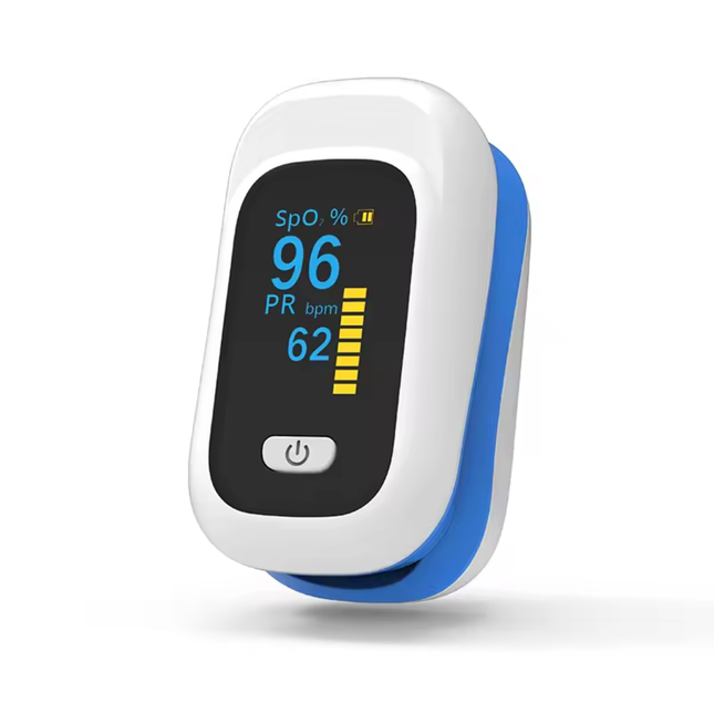 HealthTrack | Finger Pulse Oximeter with HD OLED Display | Accurate Oxygen Saturation Monitor for Easy Health Tracking 2