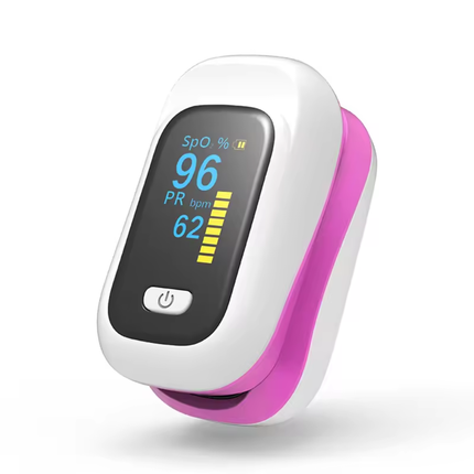 HealthTrack | Finger Pulse Oximeter with HD OLED Display | Accurate Oxygen Saturation Monitor for Easy Health Tracking 5